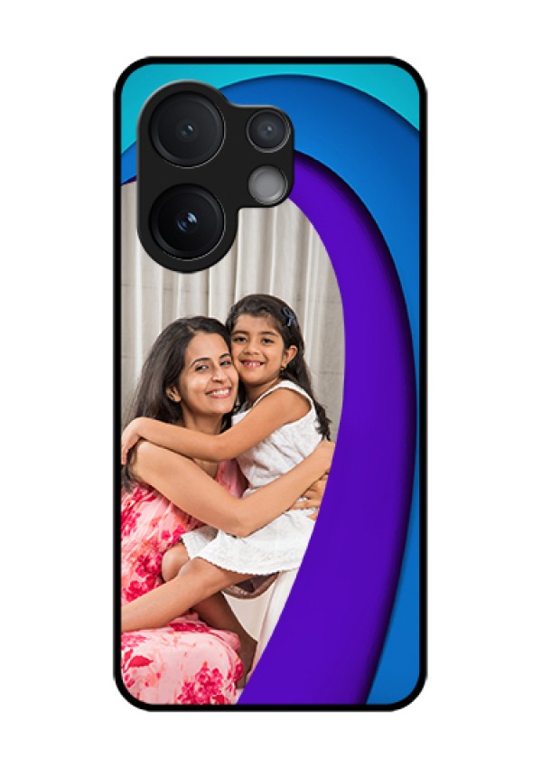 Vivo V60 5G Custom Glass Phone Case - Simple Pattern Design
