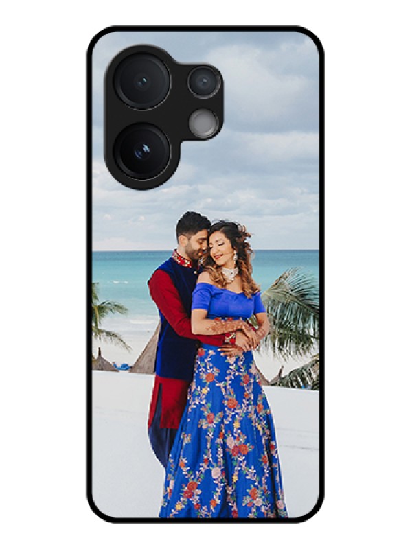 Custom Vivo V60 5G Custom Glass Phone Case - Upload Full Picture Design