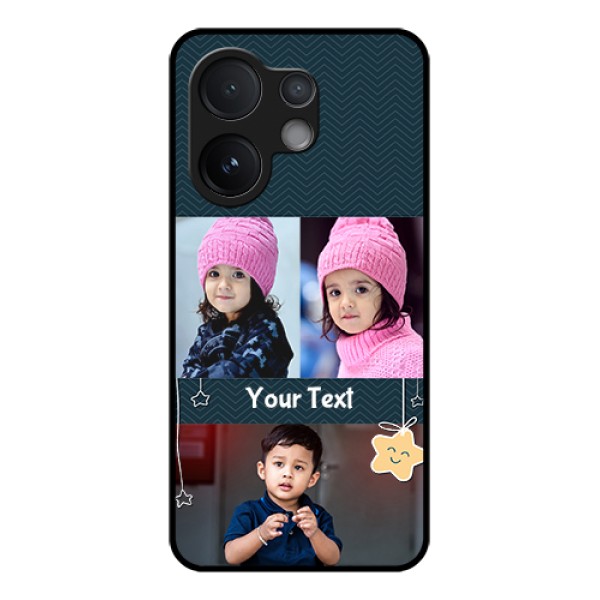 Vivo V60 5G Custom Glass Phone Case - Hanging Stars Design Vivo V60 5G Custom Glass Phone Case - Hanging Stars Design