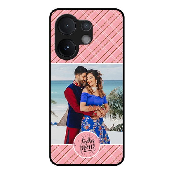 Vivo V60 5G Custom Glass Phone Case - Together Forever Design