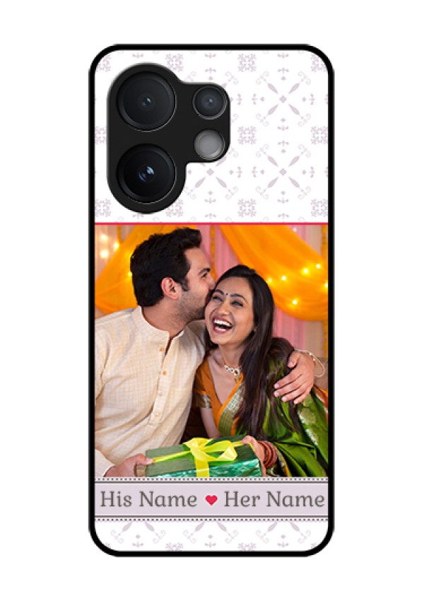 Vivo V60 5G Custom Glass Phone Case - With Photo And Ethnic Design