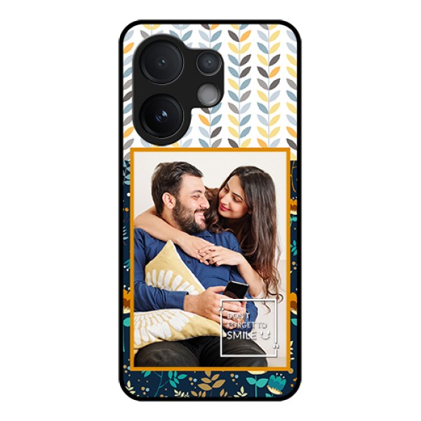 Vivo V60 5G Custom Glass Phone Case - Pattern Design
