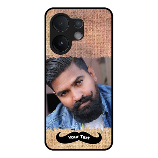 Vivo V60 5G Custom Glass Phone Case - With Texture Design