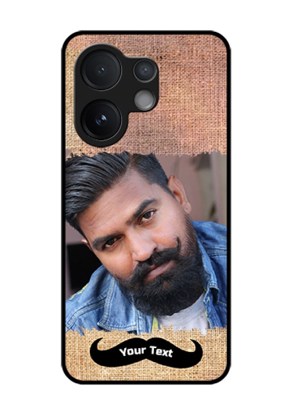 Vivo V60 5G Custom Glass Phone Case - With Texture Design