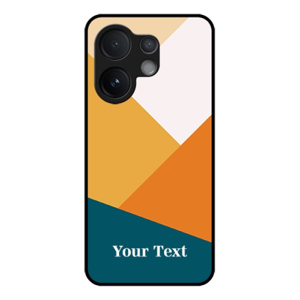 Vivo V60 5G Custom Glass Phone Case - Stacked Multi - Colour Design Vivo V60 5G Custom Glass Phone Case - Stacked Multi - Colour Design