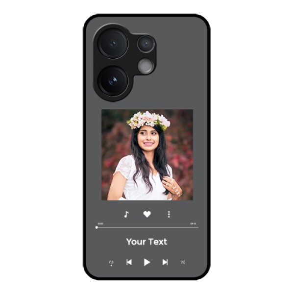 Vivo V60 5G Custom Glass Phone Case - Play The Music Design