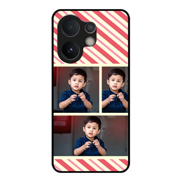 Vivo V60e 5G Custom Glass Phone Case - Picture Upload Mobile Case Design Vivo V60e 5G Custom Glass Phone Case - Picture Upload Mobile Case Design