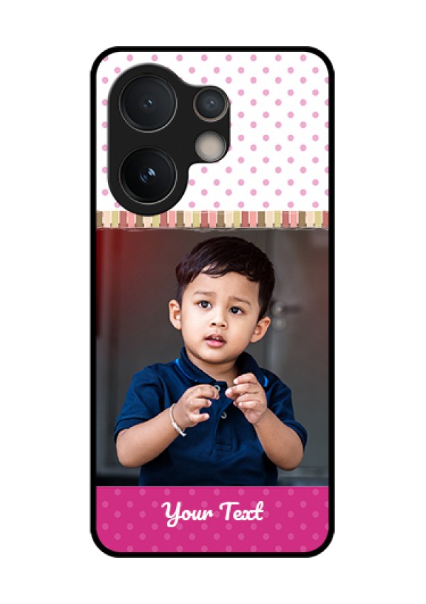 Vivo V60e 5G Custom Glass Phone Case - Cute Girls Cover Design