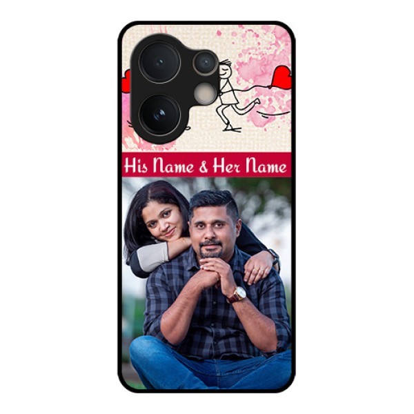 Vivo V60e 5G Custom Glass Phone Case - You And Me Case Design