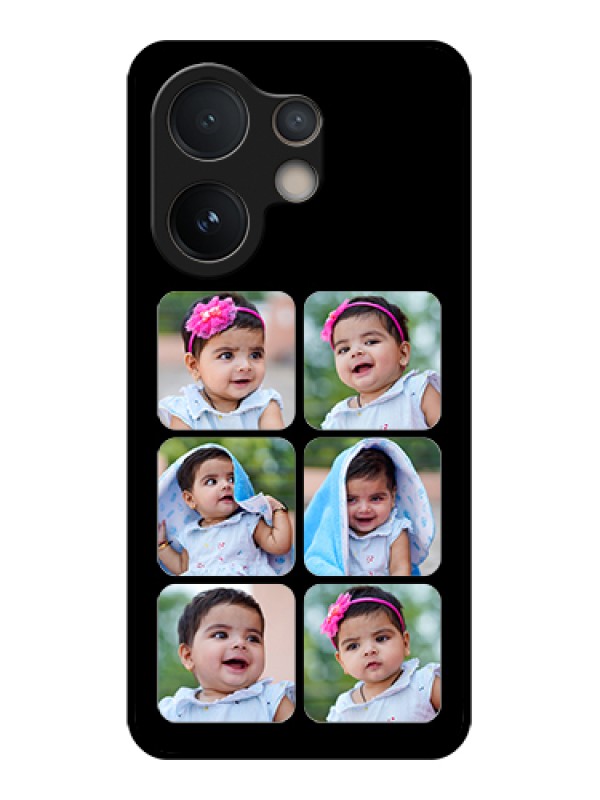 Custom Vivo V60e 5G Custom Glass Phone Case - Multiple Pictures Design