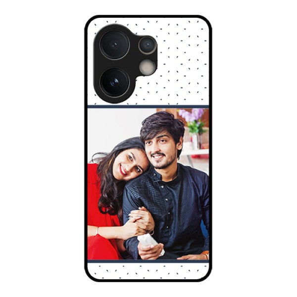 Vivo V60e 5G Custom Glass Phone Case - Premium Dot Design
