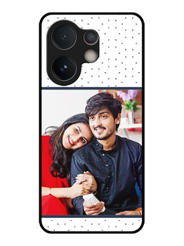 Custom Vivo V60e 5G Custom Glass Phone Case - Premium Dot Design