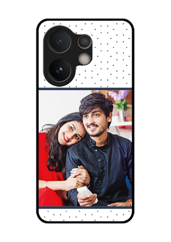 Vivo V60e 5G Custom Glass Phone Case - Premium Dot Design