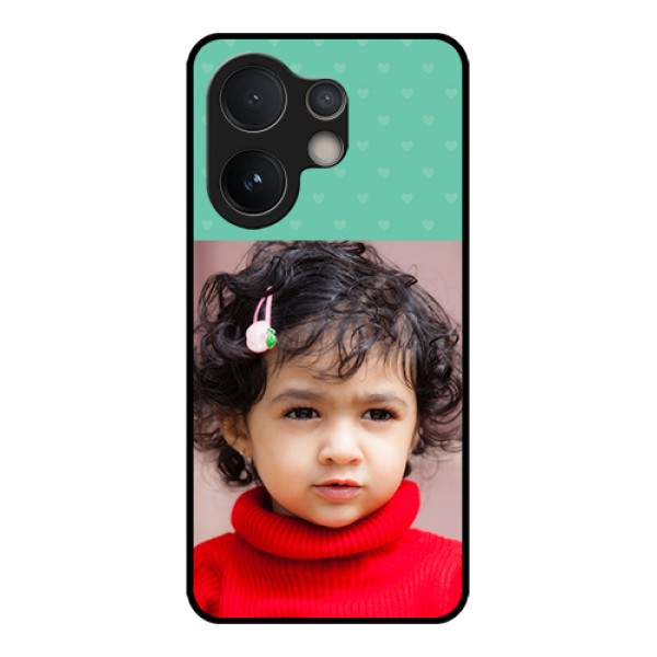 Vivo V60e 5G Custom Glass Phone Case - Lovers Picture Design