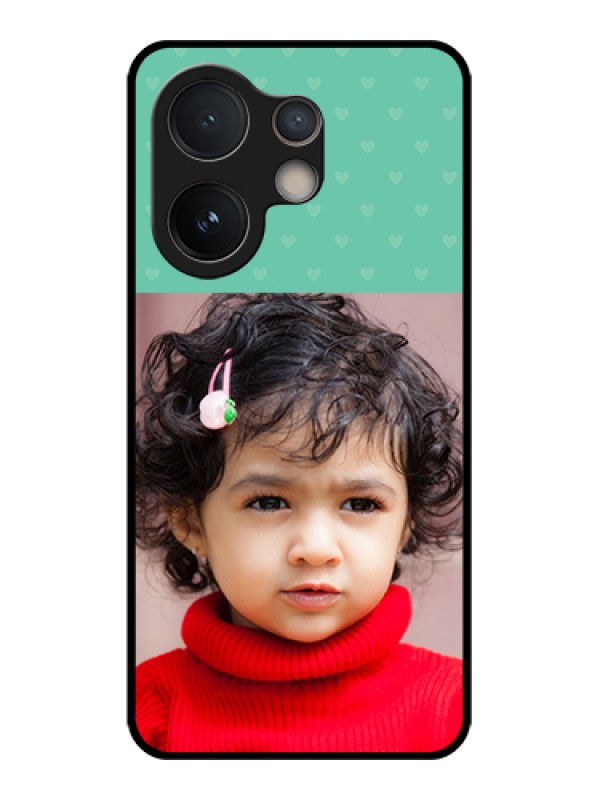 Custom Vivo V60e 5G Custom Glass Phone Case - Lovers Picture Design