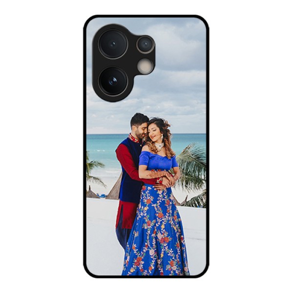 Vivo V60e 5G Custom Glass Phone Case - Upload Full Picture Design Vivo V60e 5G Custom Glass Phone Case - Upload Full Picture Design