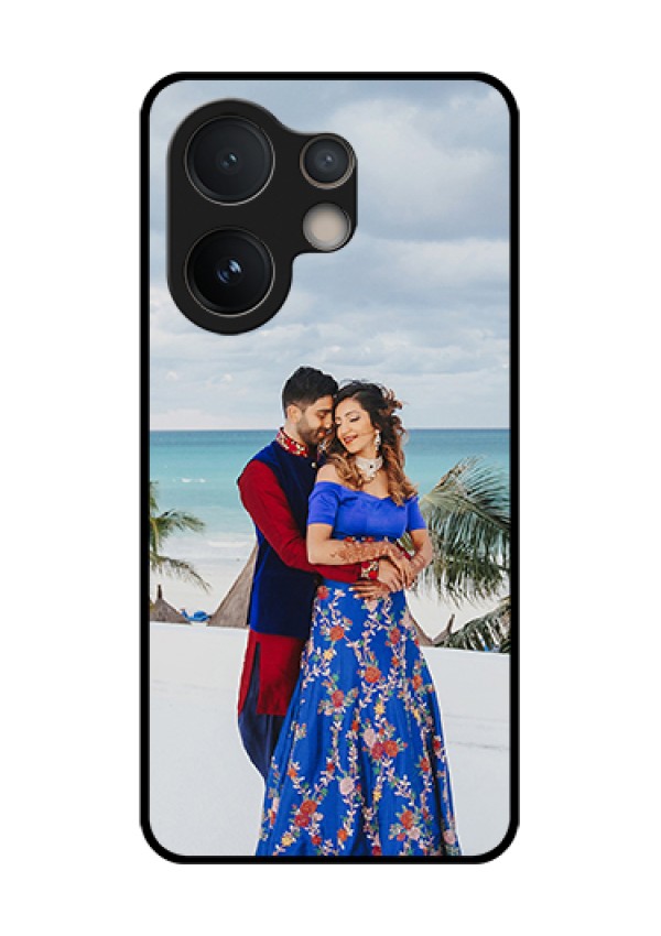 Vivo V60e 5G Custom Glass Phone Case - Upload Full Picture Design