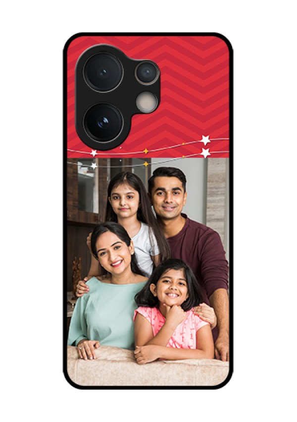 Vivo V60e 5G Custom Glass Phone Case - Happy Family Design