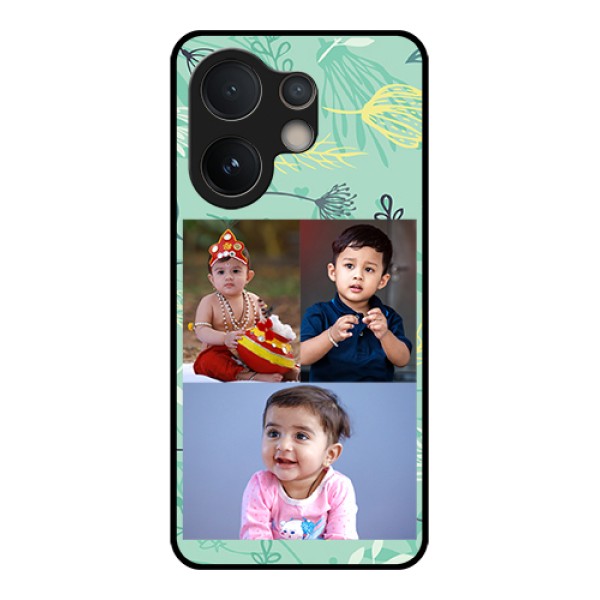 Vivo V60e 5G Custom Glass Phone Case - Forever Family Design
