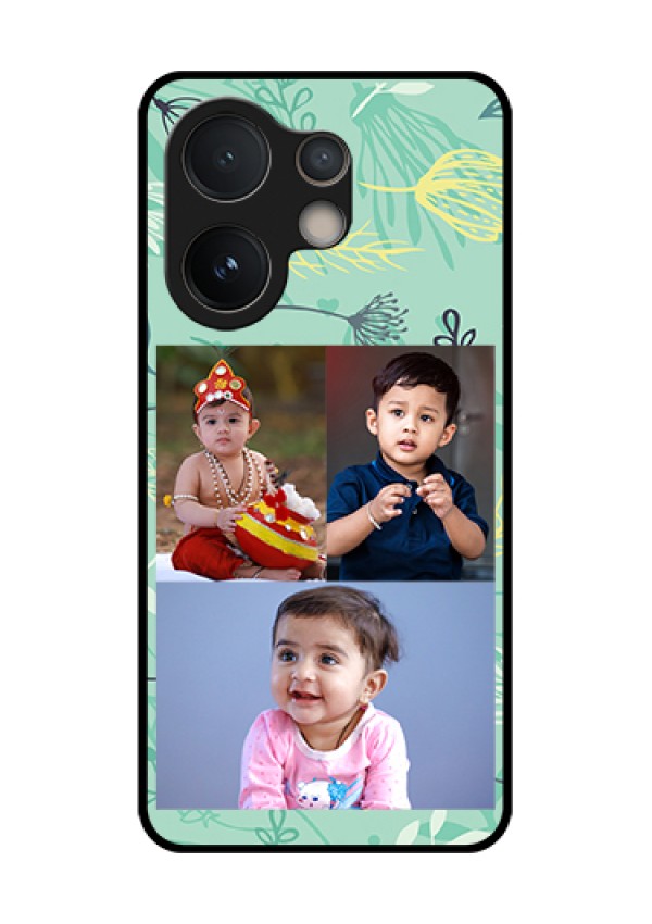 Vivo V60e 5G Custom Glass Phone Case - Forever Family Design