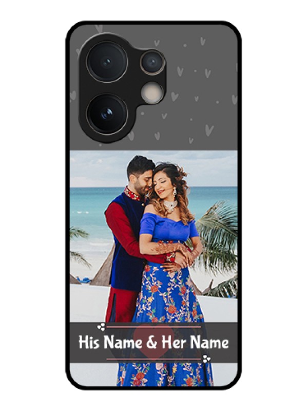 Custom Vivo V60e 5G Custom Glass Phone Case - Buy Love Design With Photo Online