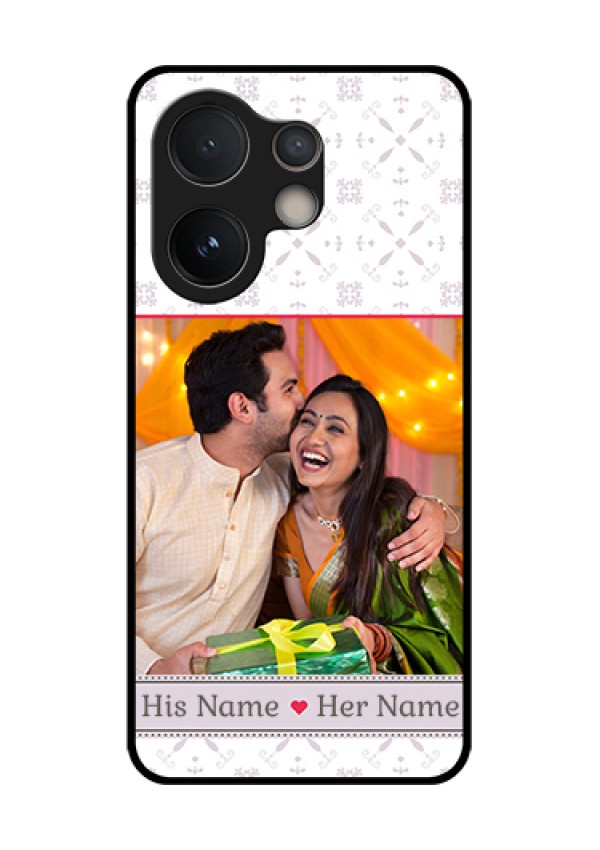 Vivo V60e 5G Custom Glass Phone Case - With Photo And Ethnic Design