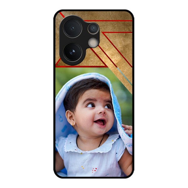 Vivo V60e 5G Custom Glass Phone Case - Gradient Abstract Texture Design Vivo V60e 5G Custom Glass Phone Case - Gradient Abstract Texture Design