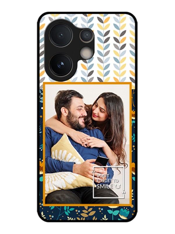 Custom Vivo V60e 5G Custom Glass Phone Case - Pattern Design
