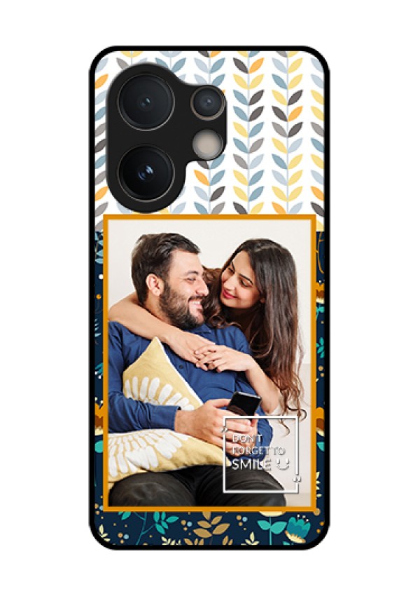 Vivo V60e 5G Custom Glass Phone Case - Pattern Design