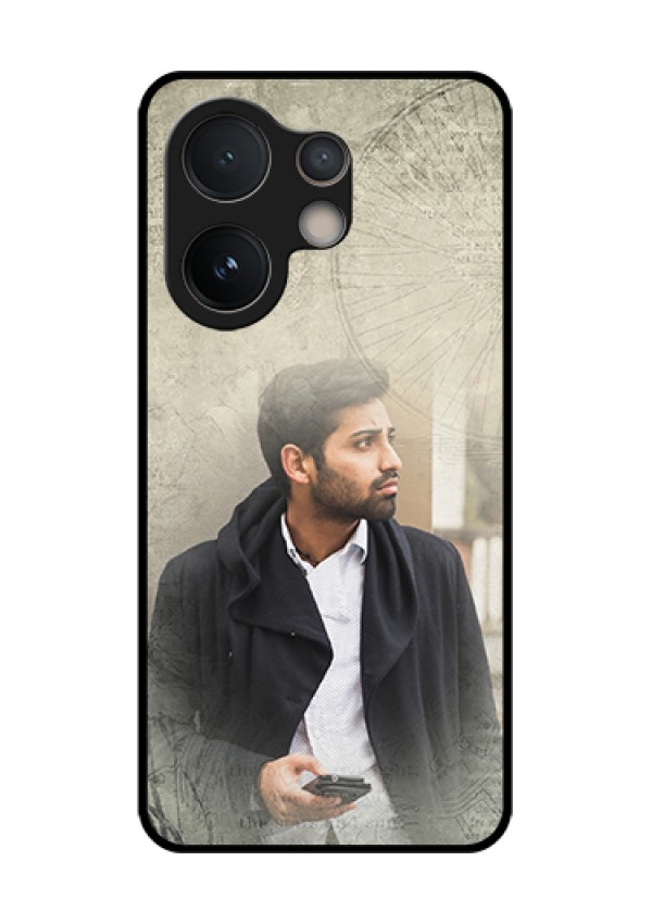 Vivo V60e 5G Custom Glass Phone Case - With Vintage Design
