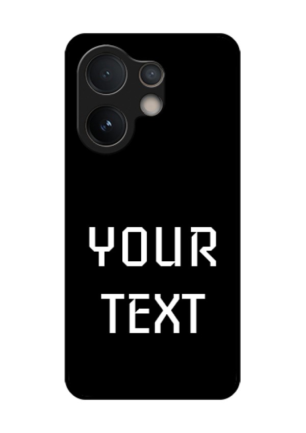 Vivo V60e 5G Custom Glass Phone Case - Your Name Design