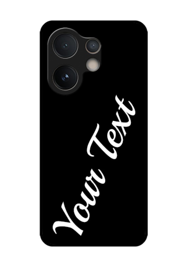 Vivo V60e 5G Custom Glass Phone Case - With Your Name Design