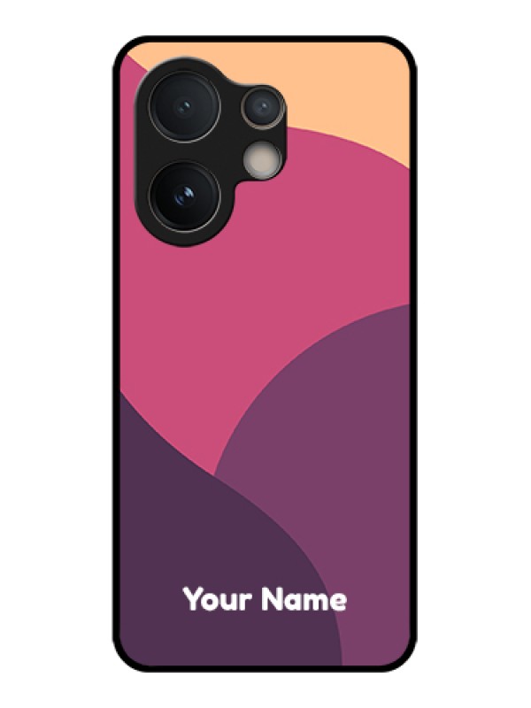 Custom Vivo V60e 5G Custom Glass Phone Case - Mixed Multi - Colour Abstract Art Design