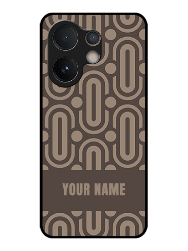 Custom Vivo V60e 5G Custom Glass Phone Case - Captivating Zero Pattern Design