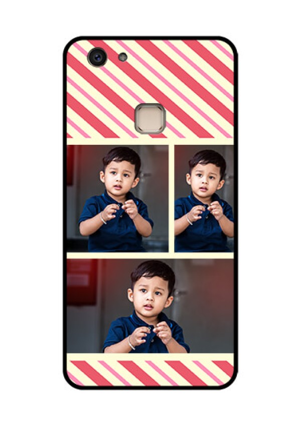 Vivo V7 Plus Custom Glass Phone Case - Picture Upload Mobile Case Design