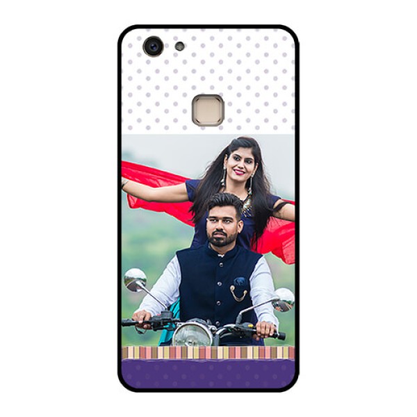 Vivo V7 Plus Custom Glass Phone Case - Cute Family Design