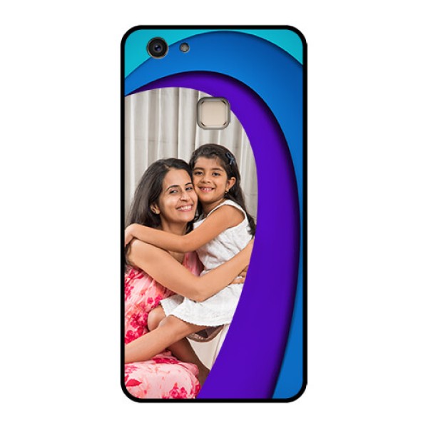 Vivo V7 Plus Custom Glass Phone Case - Simple Pattern Design