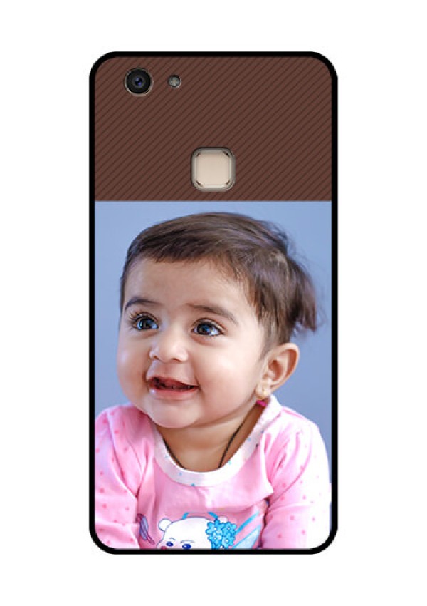 Vivo V7 Plus Custom Glass Phone Case - Elegant Case Design