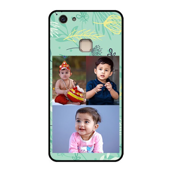 Vivo V7 Plus Custom Glass Phone Case - Forever Family Design
