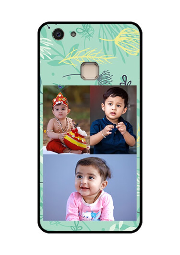 Vivo V7 Plus Custom Glass Phone Case - Forever Family Design