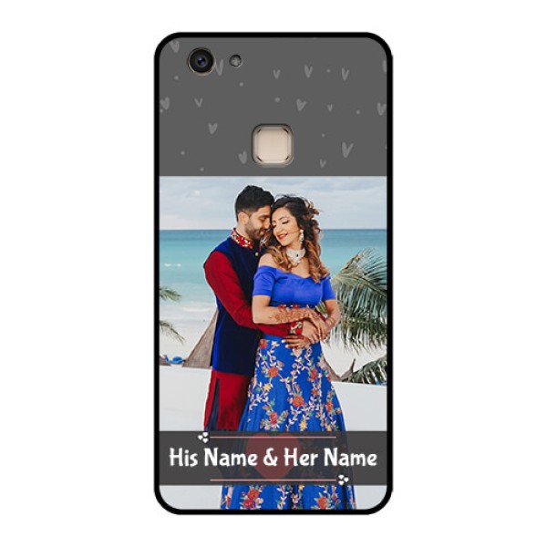 Vivo V7 Plus Custom Glass Phone Case - Buy Love Design With Photo Online Vivo V7 Plus Custom Glass Phone Case - Buy Love Design With Photo Online