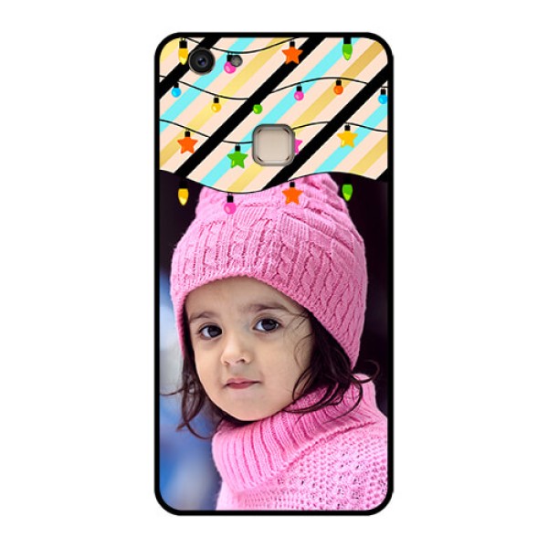 Vivo V7 Plus Custom Glass Phone Case - Lights Hanging Design