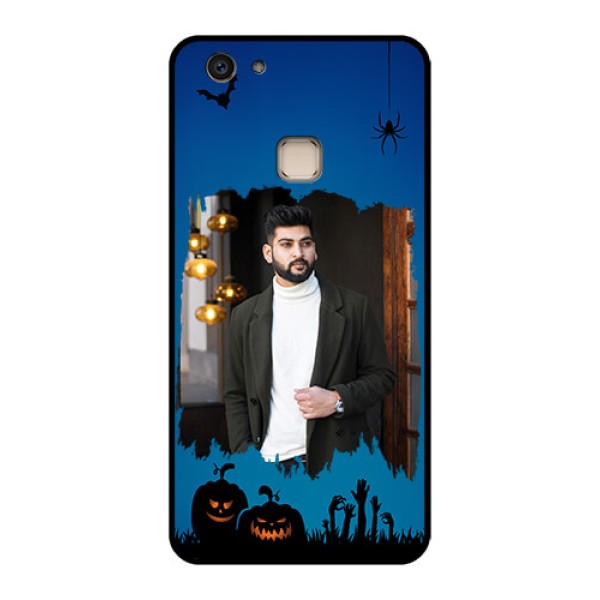 Vivo V7 Plus Custom Glass Phone Case - With Pro Halloween Design Vivo V7 Plus Custom Glass Phone Case - With Pro Halloween Design
