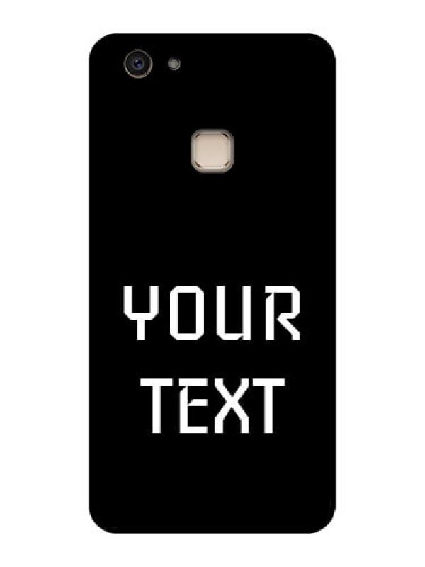 Custom Vivo V7 Plus Custom Glass Phone Case - Your Name Design