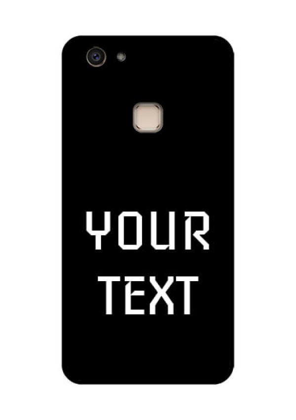 Vivo V7 Plus Custom Glass Phone Case - Your Name Design
