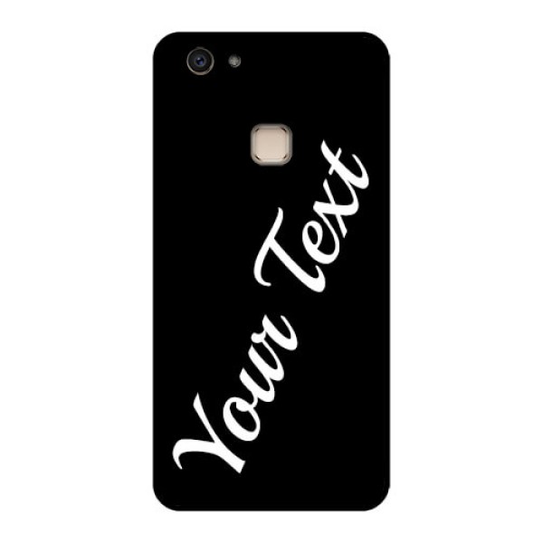 Vivo V7 Plus Custom Glass Phone Case - With Your Name Design
