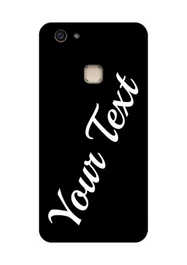 Vivo V7 Plus Custom Glass Phone Case - With Your Name Design