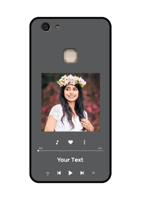 Vivo V7 Plus Custom Glass Phone Case - Play The Music Design