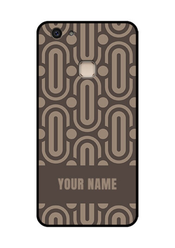 Vivo V7 Plus Custom Glass Phone Case - Captivating Zero Pattern Design