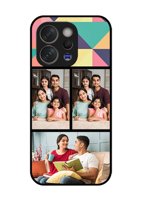Vivo V70 5G Custom Glass Phone Case - Bulk Pic Upload Design